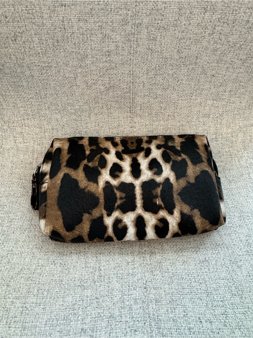 Leopard Print Cosmetic Pouch Makeup Bag